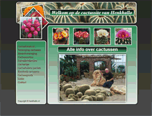 Tablet Screenshot of henkhallo.nl